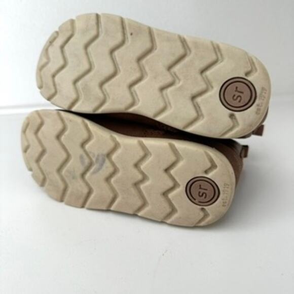 Munchkin Machine Washable Bow Detail Boots Brown Toddler Size 9 Durable Casual - Picture 4 of 7